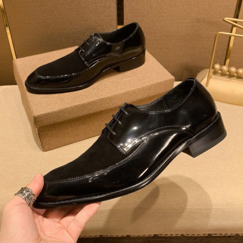 Louis Vuitton Men Shoes Business Luxury Brand LV Dress Shoes with Original Box