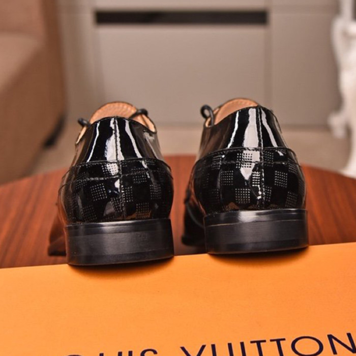 Louis Vuitton Men Shoes Business Luxury Brand LV Dress Shoes with Original Box
