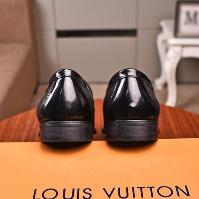 Louis Vuitton Men Shoes Business Luxury Brand LV Dress Shoes with Original Box