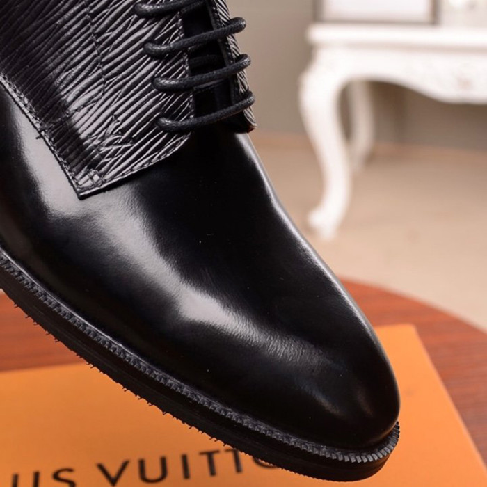 Louis Vuitton Men Shoes Business Luxury Brand LV Dress Shoes with Original Box