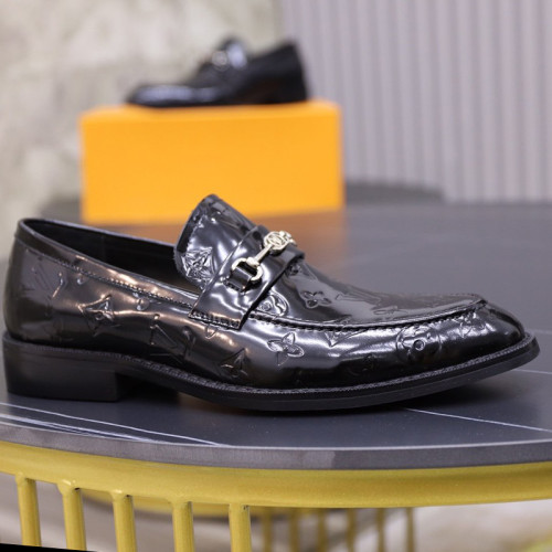 Louis Vuitton Men Shoes Business Luxury Brand LV Dress Shoes with Original Box