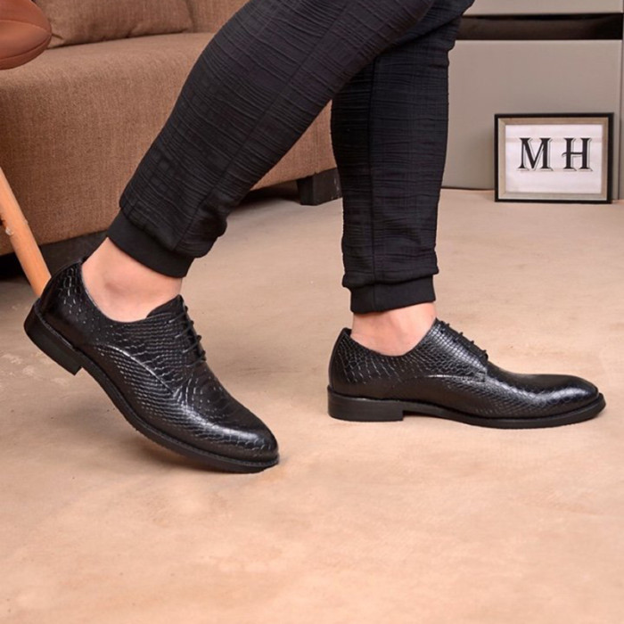 Louis Vuitton Men Shoes Business Luxury Brand LV Dress Shoes with Original Box