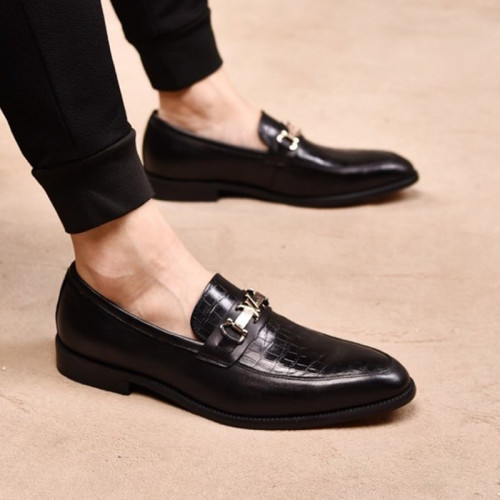 Louis Vuitton Men Shoes Business Luxury Brand LV Dress Shoes with Original Box
