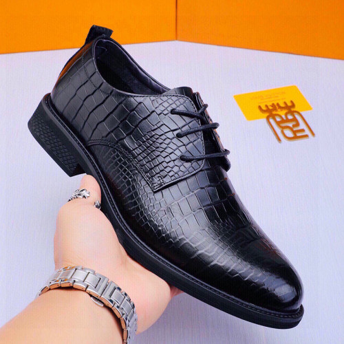Louis Vuitton Men Shoes Business Luxury Brand LV Dress Shoes with Original Box
