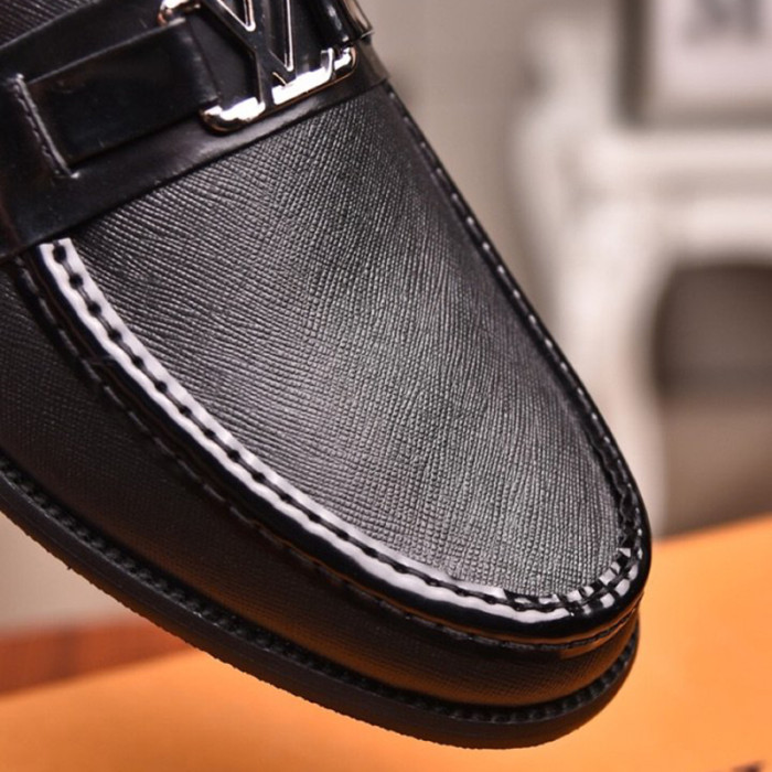 Louis Vuitton Men Shoes Business Luxury Brand LV Dress Shoes with Original Box