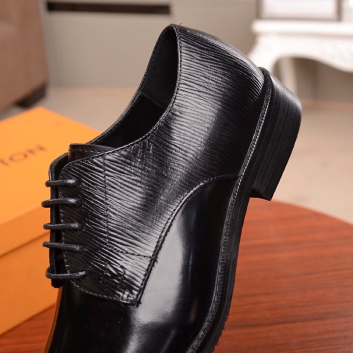 Louis Vuitton Men Shoes Business Luxury Brand LV Dress Shoes with Original Box
