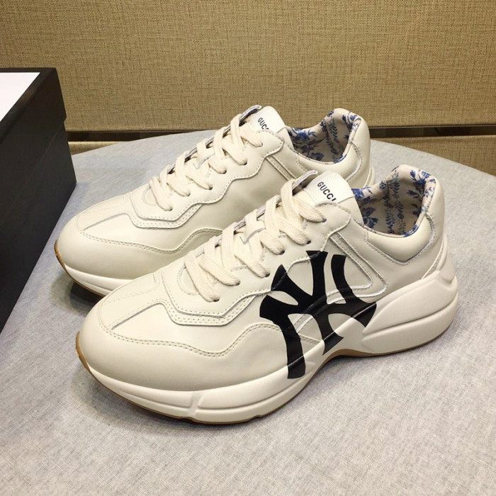 Gucci Womens Shoes Sneakers Fashion Type Luxury Brand Design Rhyton Sneaker with Original Box
