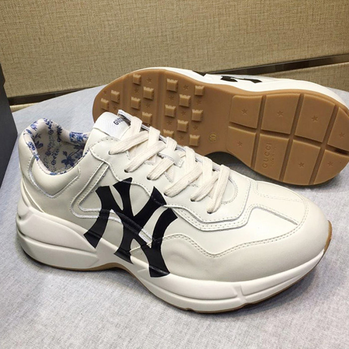 Gucci Womens Shoes Sneakers Fashion Type Luxury Brand Design Rhyton Sneaker with Original Box