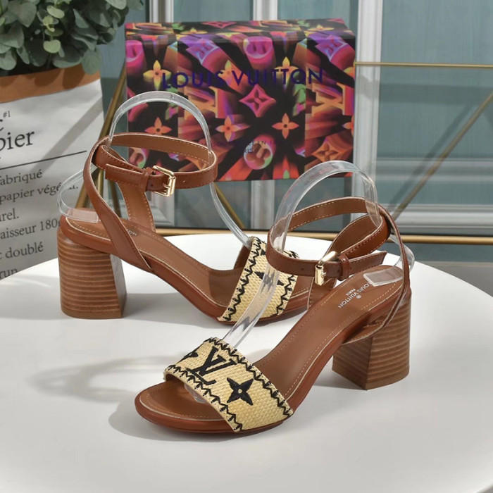 Louis Vuitton Womens Shoes Sandal 7.5cm