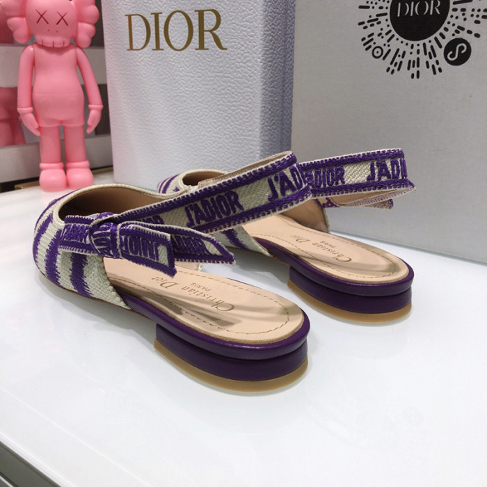 Dior Womens Shoes J'ADIOR SLINGBACK BALLERINA FLAT