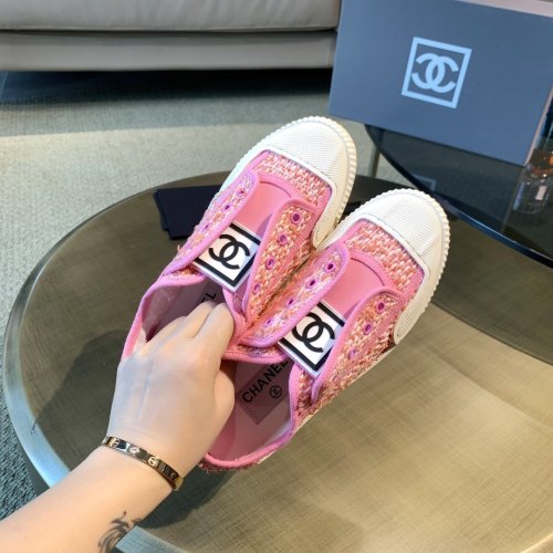 Chanel Womens Shoes Slip-on Sneaker