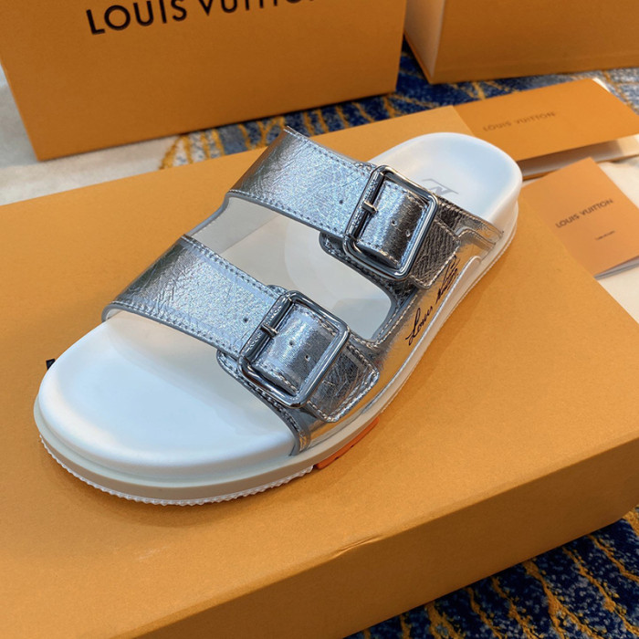 Louis Vuitton Men Shoes Slippers LV TRAINER MULE 1A8SKS