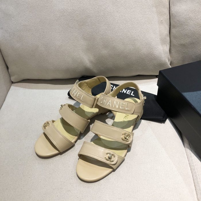 Chanel Womens Shoes Flat Sandals