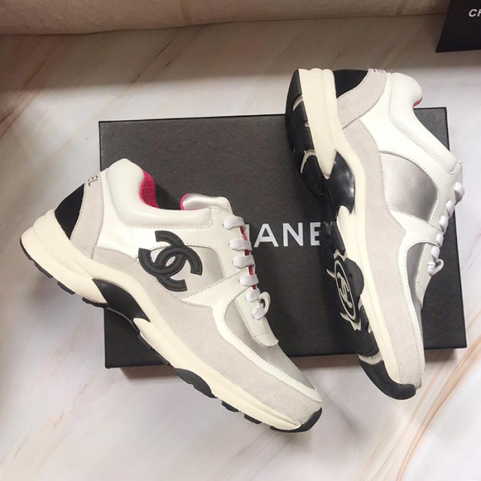 Chanel Mens Shoes Sneakers Luxury Brand Sports Shoes Breathable Design with Original Box