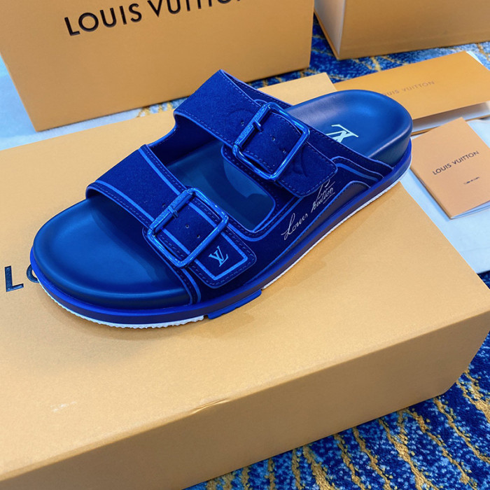 Louis Vuitton Men Shoes Slippers LV TRAINER MULE 1A8SL7