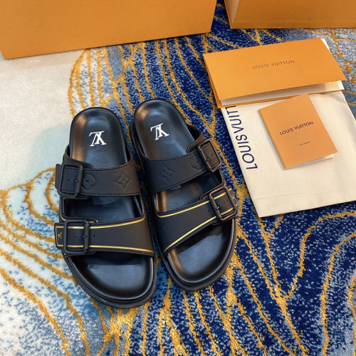 Louis Vuitton Men Shoes Slippers LV TRAINER MULE