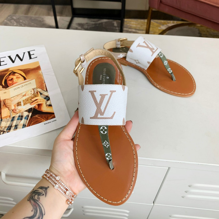 Louis Vuitton Womens Shoes STARBOARD FLAT THONG SANDAL