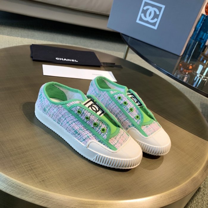 Chanel Womens Shoes Slip-on Sneaker