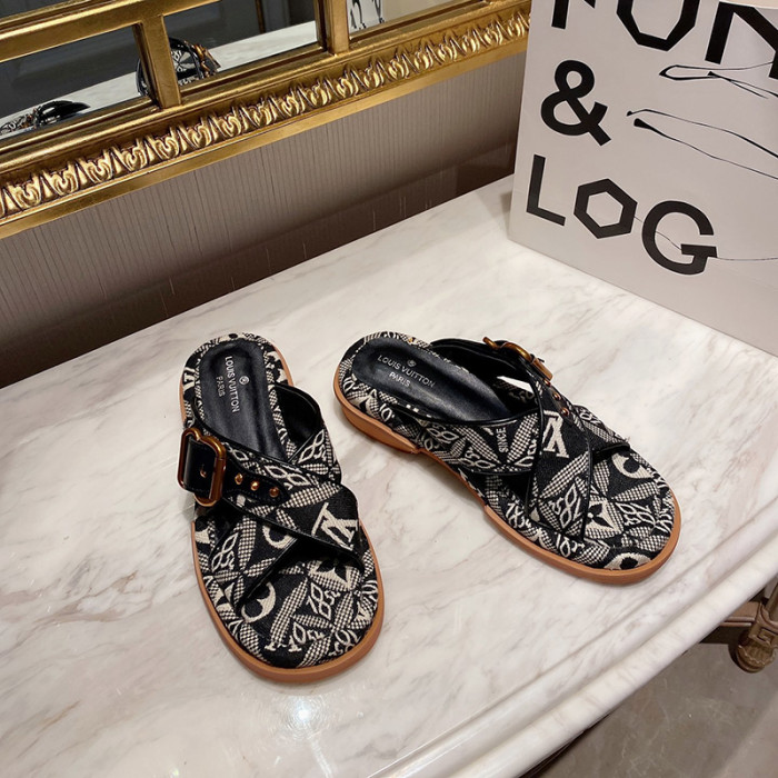 Louis Vuitton Womens Shoes Flat Mule