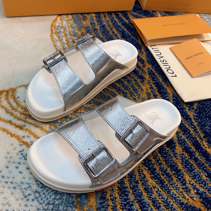 Louis Vuitton Men Shoes Slippers LV TRAINER MULE 1A8SKS