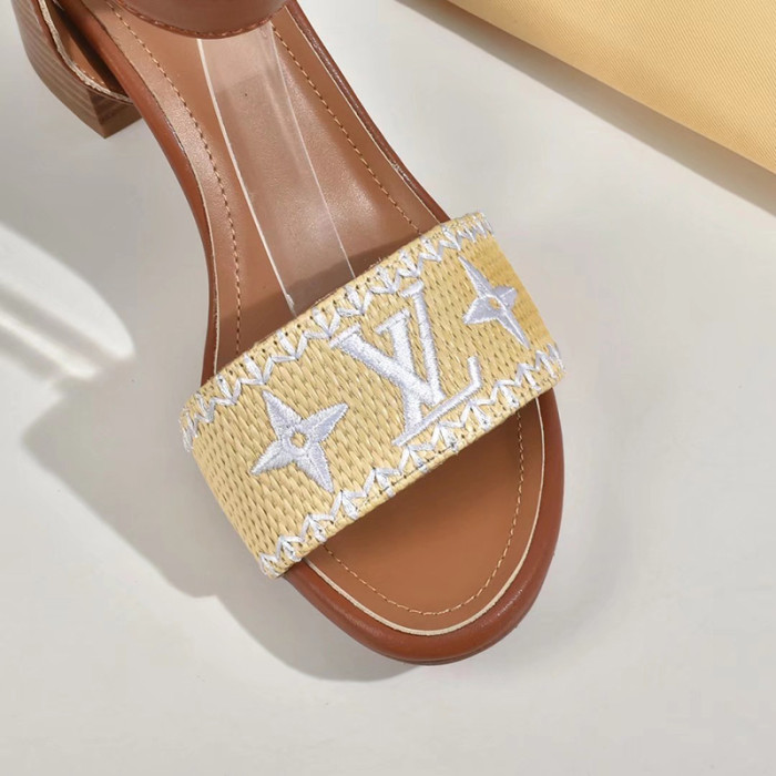 Louis Vuitton Womens Shoes Sandal 7.5cm