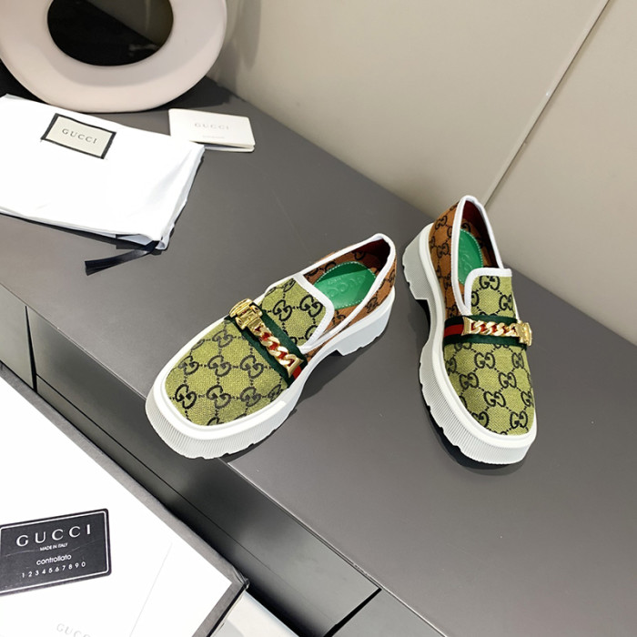 Gucci Women Shoes Loafers