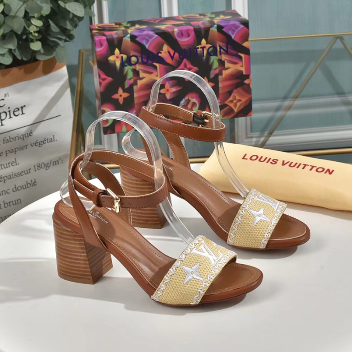 Louis Vuitton Womens Shoes Sandal 7.5cm
