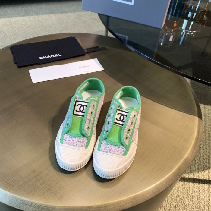 Chanel Womens Shoes Slip-on Sneaker