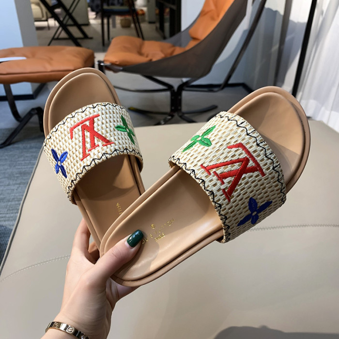 Louis Vuitton Womens Shoes Flatform Mule