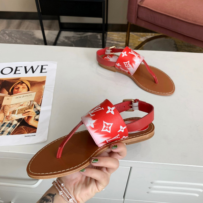 Louis Vuitton Womens Shoes STARBOARD FLAT THONG SANDAL