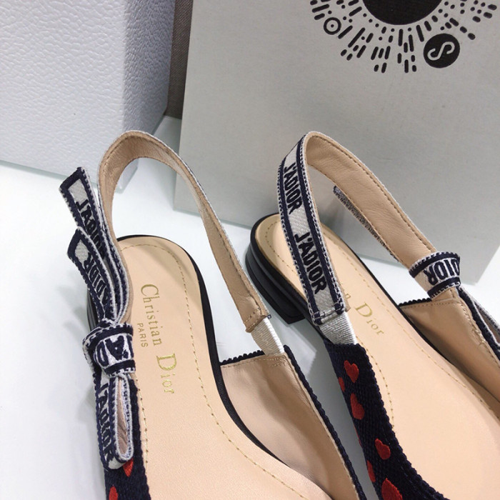 Dior Womens Shoes J'ADIOR SLINGBACK BALLERINA FLAT