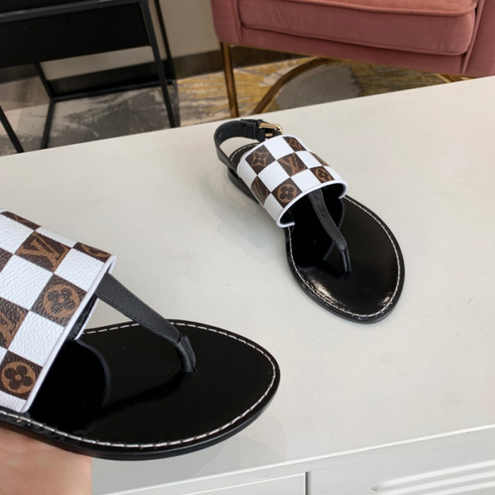 Louis Vuitton Womens Shoes STARBOARD FLAT THONG SANDAL