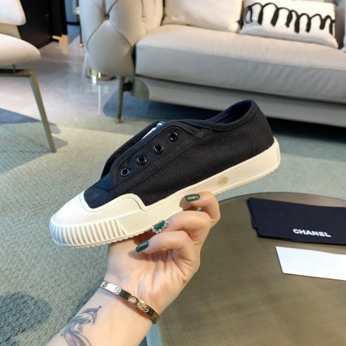 Chanel Womens Shoes Slip-on Sneaker