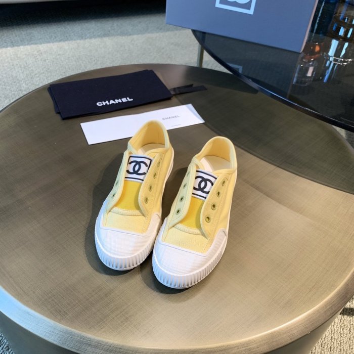 Chanel Womens Shoes Slip-on Sneaker