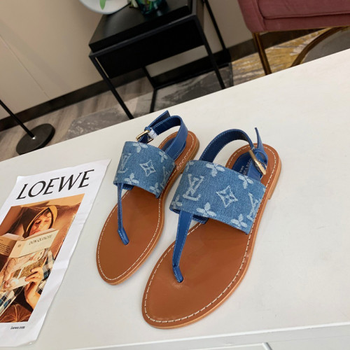 Louis Vuitton Womens Shoes STARBOARD FLAT THONG SANDAL 1A7RDV