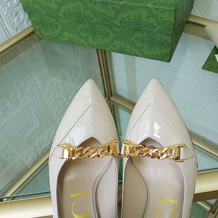 Gucci Womens Shoes Pump High Heels 7.5cm
