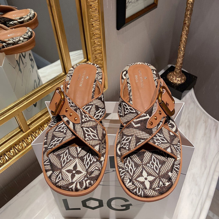 Louis Vuitton Womens Shoes Flat Mule