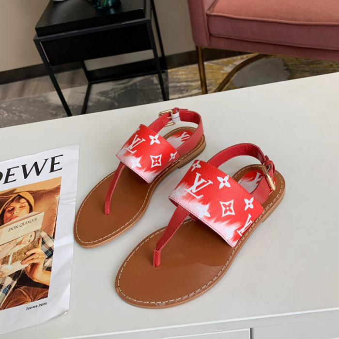 Louis Vuitton Womens Shoes STARBOARD FLAT THONG SANDAL