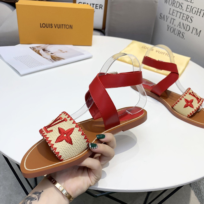 Louis Vuitton Womens Shoes SIENNA FLAT SANDAL