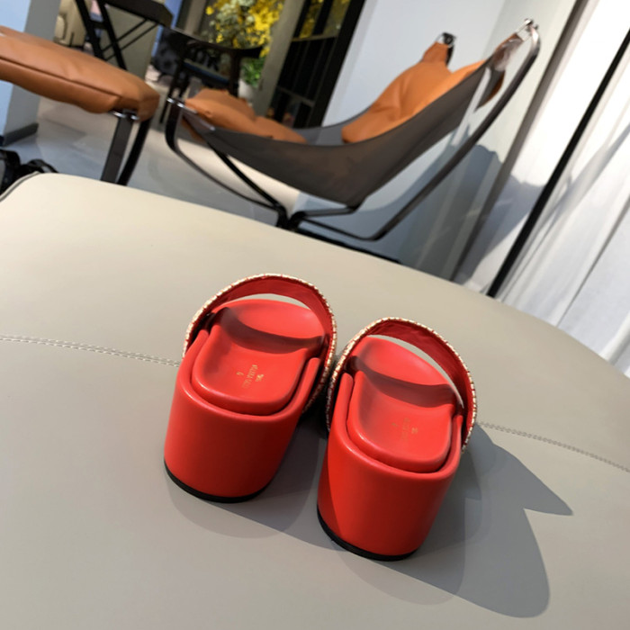 Louis Vuitton Womens Shoes Flatform Mule