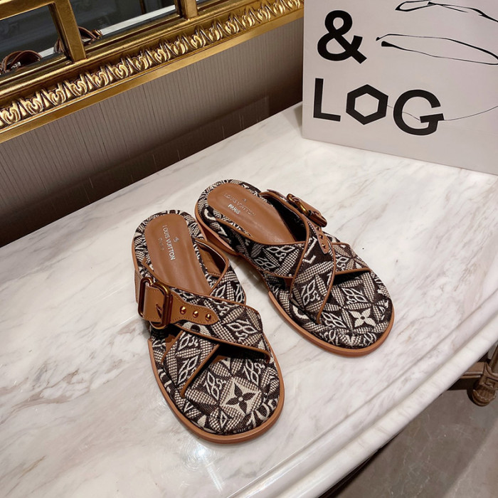 Louis Vuitton Womens Shoes Flat Mule