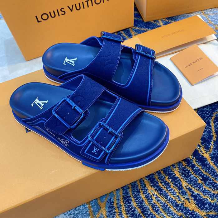 Louis Vuitton Men Shoes Slippers LV TRAINER MULE 1A8SL7