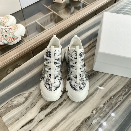 Dior Womens Shoes D-CONNECT SNEAKER KCK302ZPN_S17X