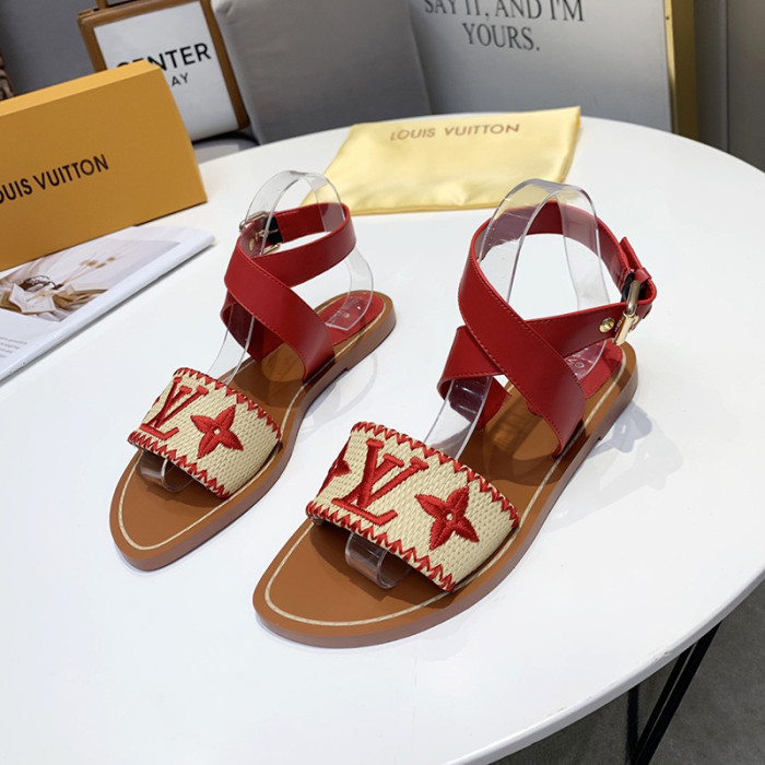 Louis Vuitton Womens Shoes SIENNA FLAT SANDAL