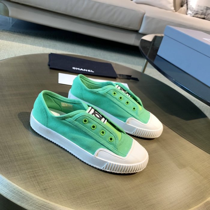 Chanel Womens Shoes Slip-on Sneaker