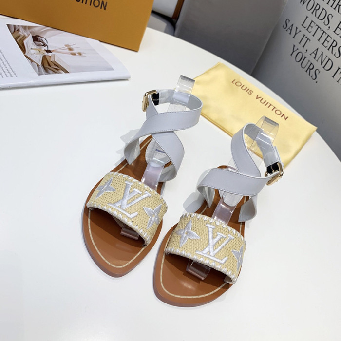 Louis Vuitton Womens Shoes SIENNA FLAT SANDAL