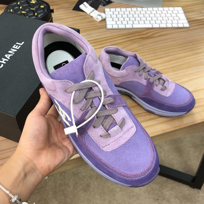 Chanel Mens Shoes Sneakers Luxury Brand Sports Shoes Breathable Design with Original Box