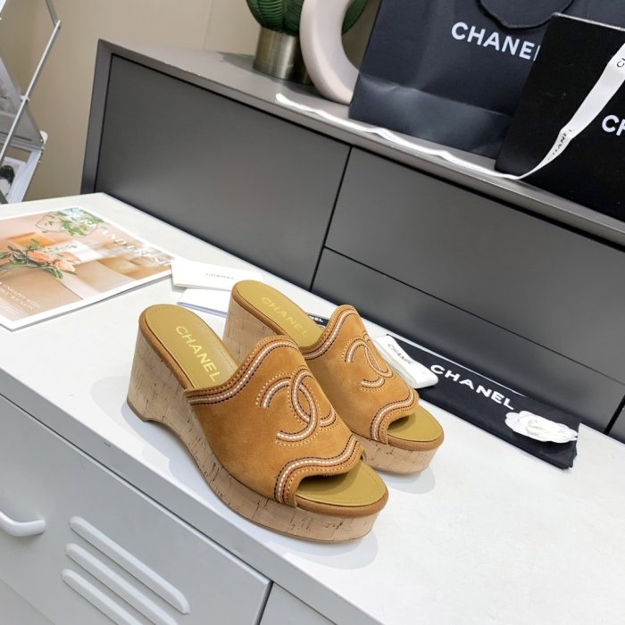 Chanel Womens Shoes Mules
