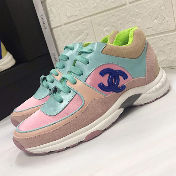 Chanel Mens Shoes Sneakers Luxury Brand Sports Shoes Breathable Design with Original Box