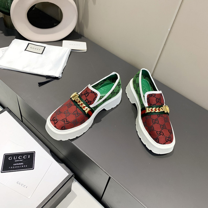 Gucci Women Shoes Loafers